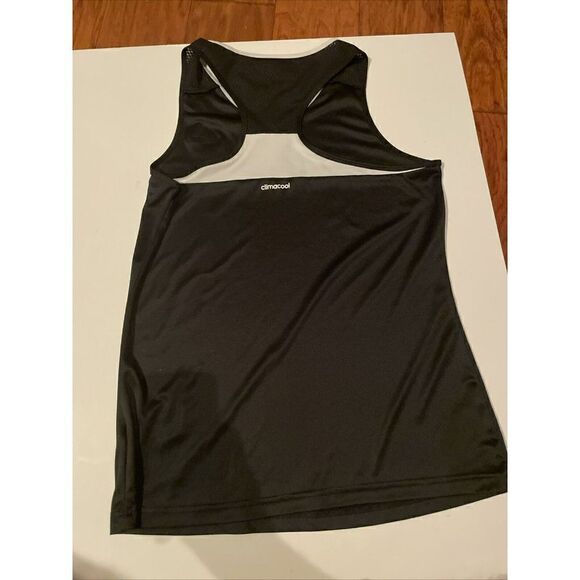 Adidas Womens Size M Tank Top Adidas Performance Formotion Climacool Blue Logo - Picture 3 of 3